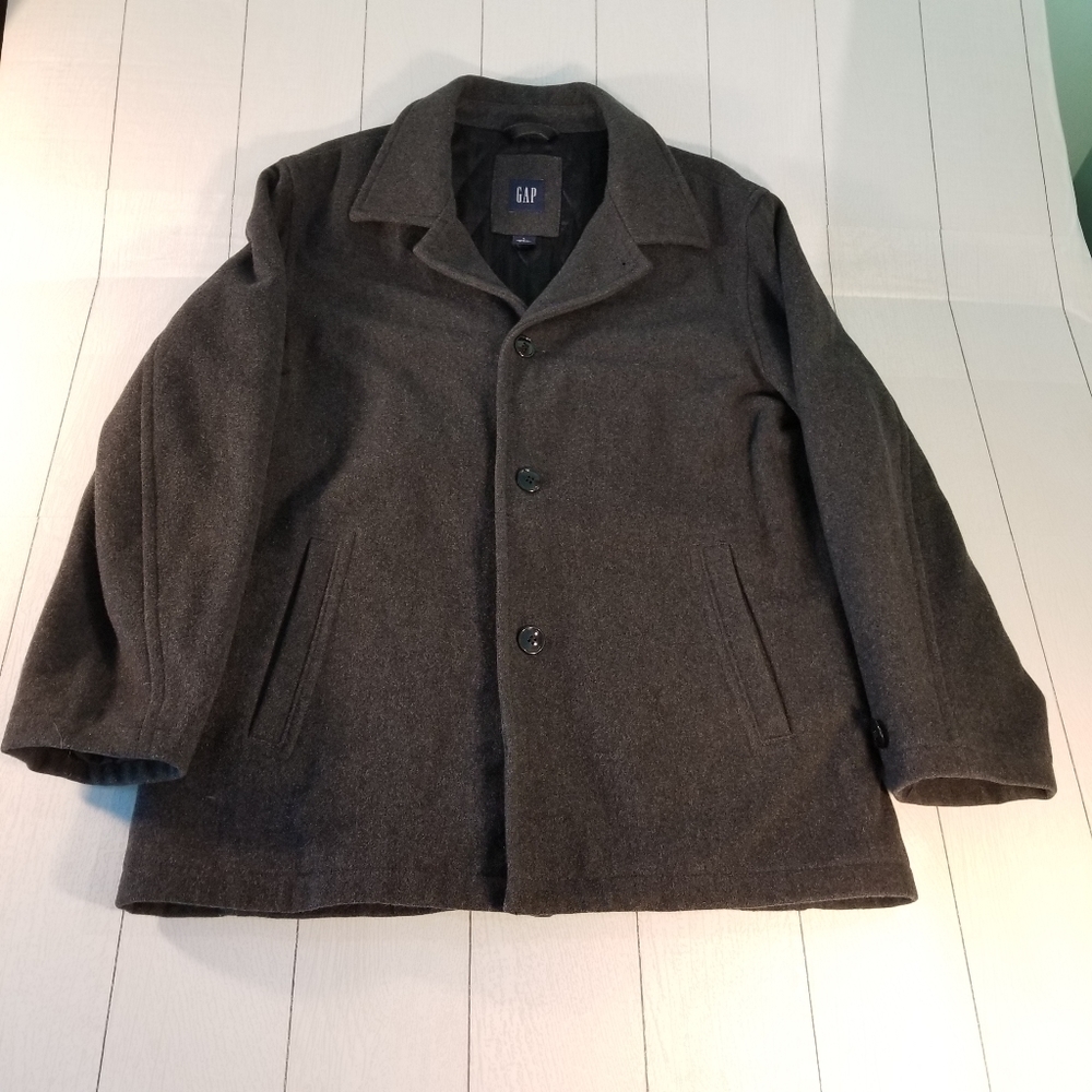 Gap Mens Peacoat Winter Jacket Oversized Large